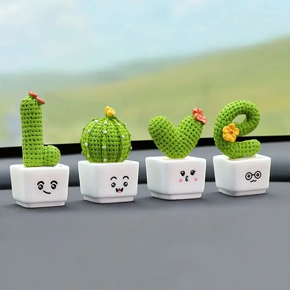 Succulent Set - 1 Set of 4 Resin Succulent
