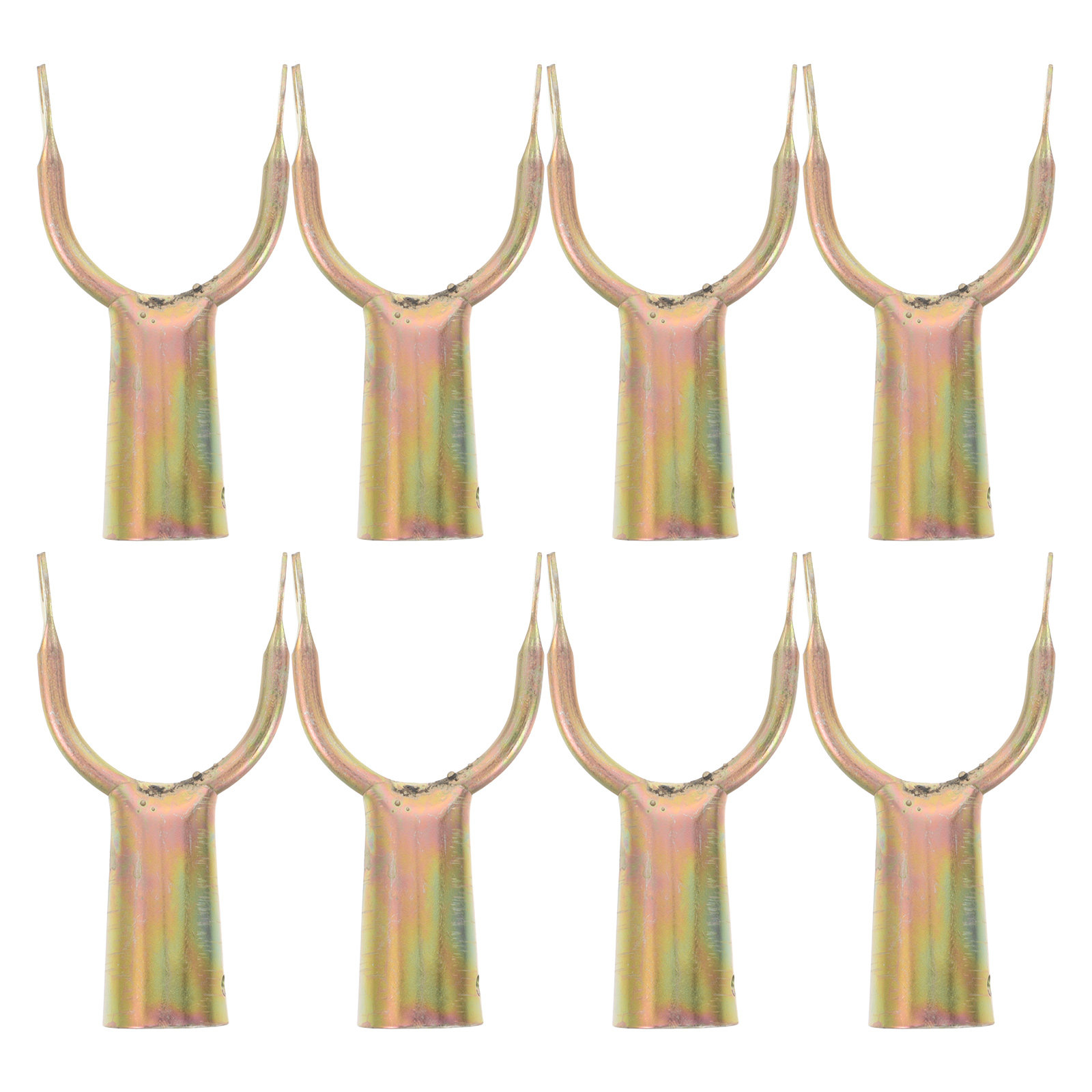 Plant Support Stake - 8Pcs Metal Y Shape Tree Branch