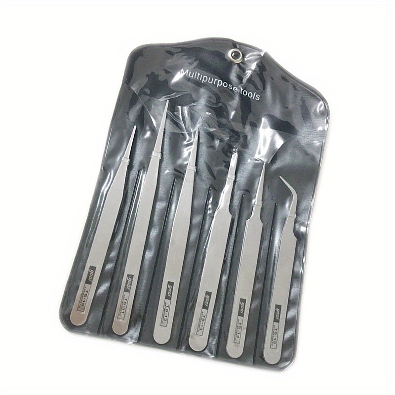 6-piece stainless steel tweeze - Succulent Set 评论和价格