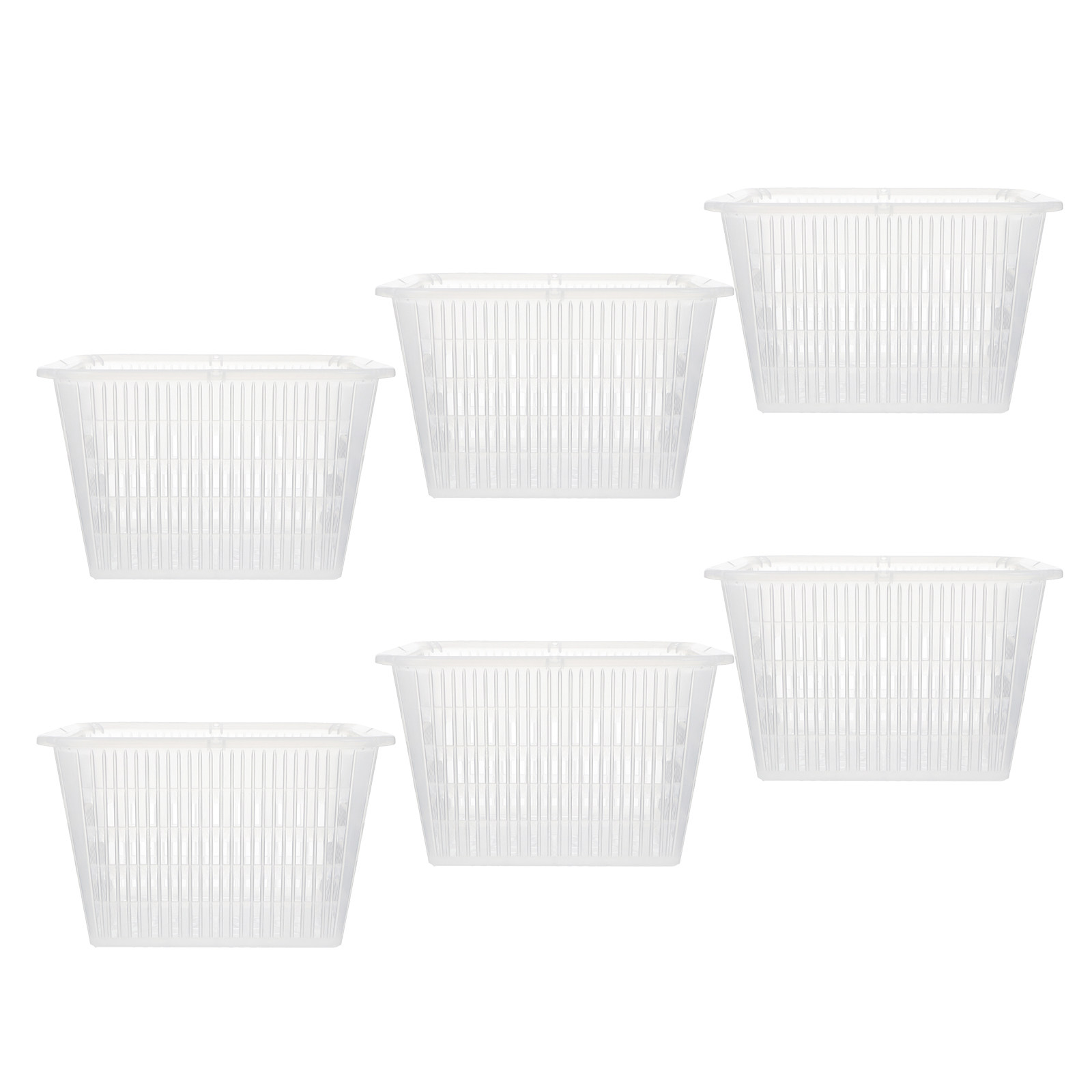 6Pcs Square Mesh Hydroponic Pl - Plant Pot 评论和价格