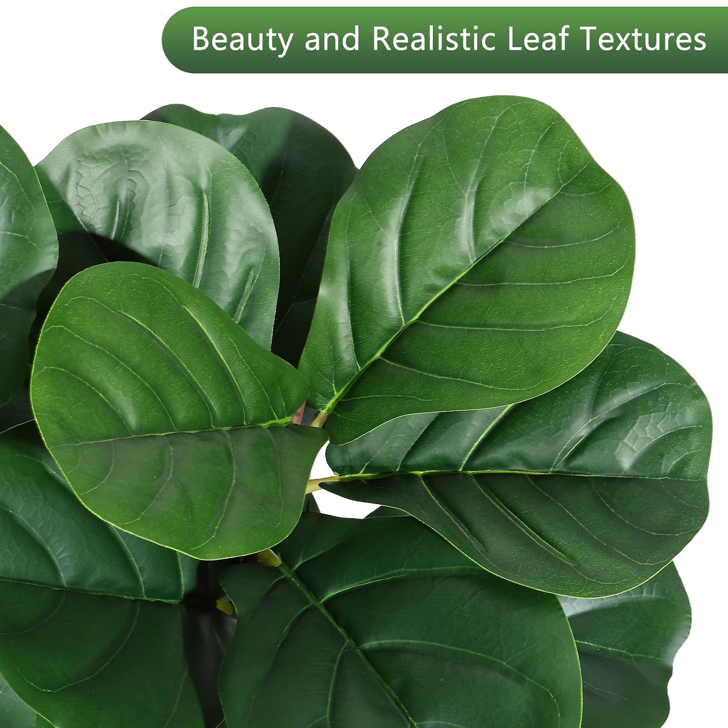 4 ft Fiddle Leaf Fig Tree Arti - Fiddle Leaf Fig 评论和价格