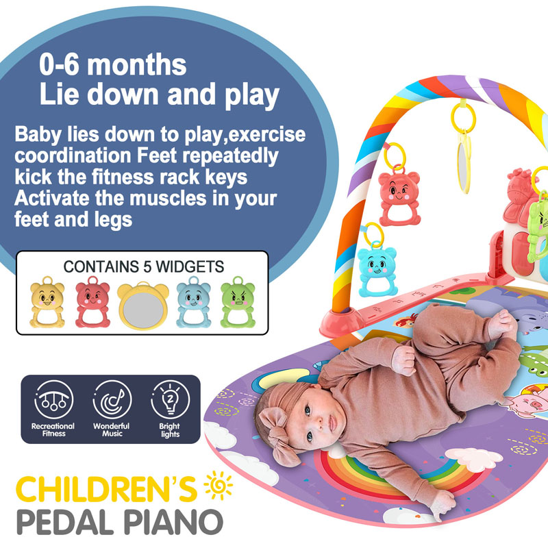 Baby Music Activity Gym Rug Pl - Repotting Mat 评论和价格